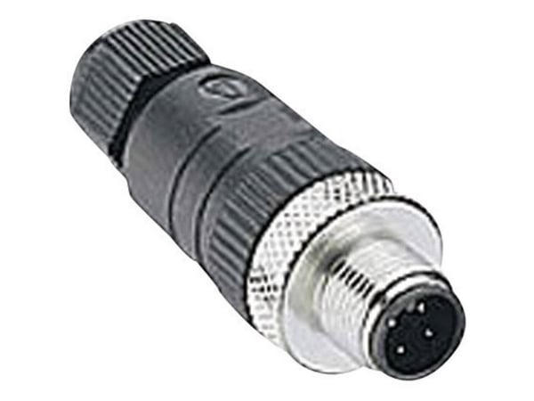 Lumberg Automation 108644 Anturi, toimilaitteen liitin, M12 Liitin, suora Napaluku (RJ): 4 1 kpl 1 kpl