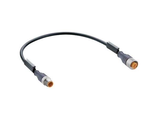 Lumberg Automation RST 5-RKT 5-228/1M-1 Anturi, toimilaitteen liitin, M12 Liitin, suora, Liitäntä, suora 1.00 m Napaluku (RJ): 5 1 kpl 1 kpl