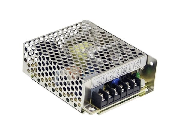 MEAN WELL RS-35, 35 W, 115 - 230 V, 47 - 63 Hz, +5V, 7 A, 15 ms
