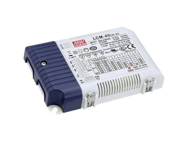 Mean Well LCM-40 Series LCM-40 - LED-driver - 40 watt - 1.05 A