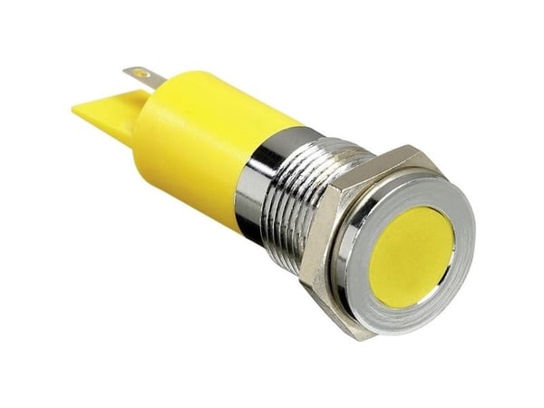 APEM LED-merkkivalo Rød 12 V/DC Q14F1CXXR12E