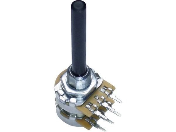 Potentiometri Service 9705 9705 Drejepotentiometri Stereo 0,25 W 10 kΩ 1 stk