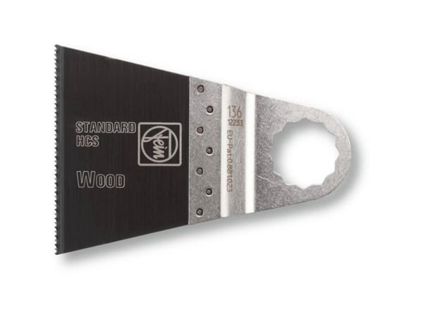 FEIN 63502136012, Sagblad, Plast, Tre, High Carbon Steel (HCS), 50 mm, 65 mm, 1 stykker