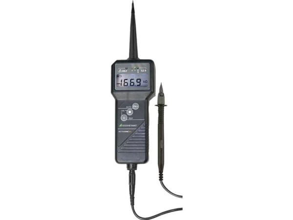 Gossen Metrawatt METRAOHM 413 lav-ohm måleinstrument CAT II 600 V, CAT III 300 V LCD