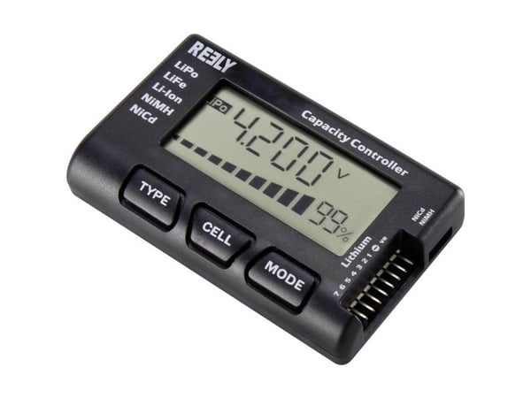 Reely LiPo-checker kompatibel med celler 1–7 (RE-6546762)