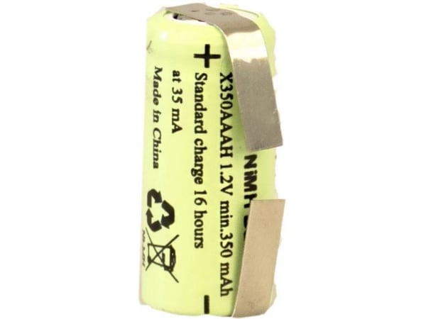 XCell X1/2AAAH-350-LFU spesialbatteri 1/2 AAA U-loddflik NiMH 1,2 V 350 mAh 1 stk