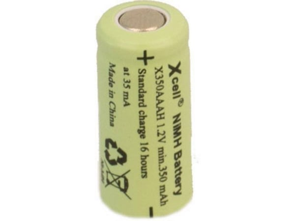 XCell X1/2AAAH-350 spesialbatteri 1/2 AAA NiMH 1,2 V 350 mAh 1 stk