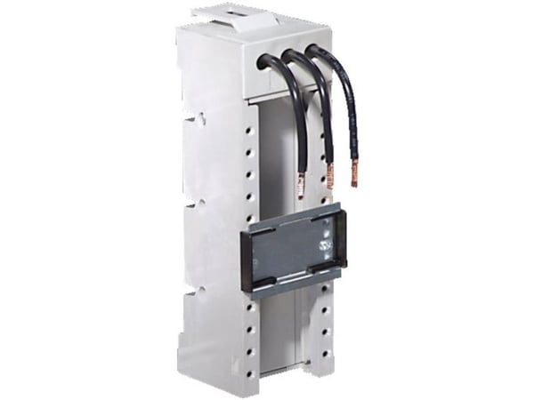 Rittal Mini-PLS Geräteadapter - 0,16 m - 3-poli, Strømkontaktmontering, Polyamid, Hvit, 1 stykker