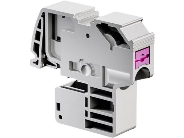 Rittal 3451505 Strømterminalklemme Push-In-klemme Grå 1 stk