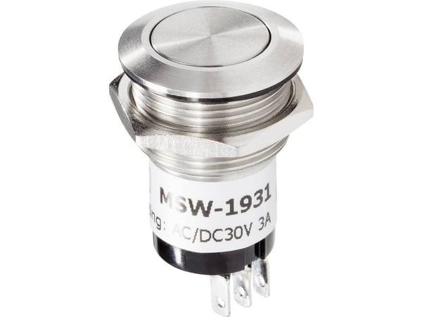 Renkforce RF-4707808 ringklocktryck 1-vägs rostfritt stål