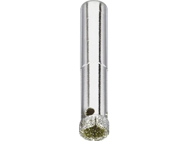 kwb 499810, Single, Borr, Keramiska, Granit, Marmor, Natursten, Pipa, Mjukt, keramiskt väggkakel, Kakel, Rostfritt stål, Cylindriskt skaft, 2,5 cm