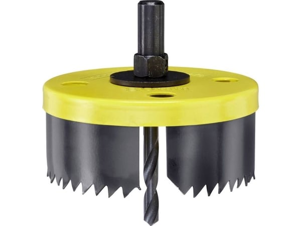kwb 499000, Single/enkelt, Drill, Gipsplater, Plast, Mykt tre, Tre, Gult, Rustfritt stål, Fjær stål, 2,8 cm