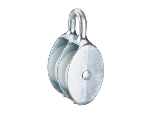 dörner + helmer 4816324 Trådblockhjul, dubbla 30 mm Polyamid Hölje: gjuten zink 6 st