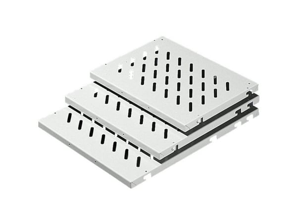 Rittal DK 7164.035, Stativhylle, Stål, Grå, 1 stk
