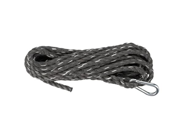 dörner + helmer 190324 Sladd av polypropen (Ø x L) 14 mm x 10 m Svart