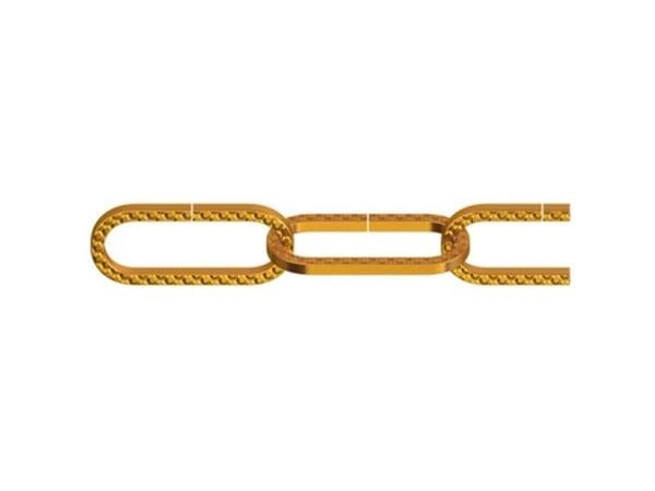 Dörner + Helmer 153320, Stål, 2 mm, brons, 10 m, Tyskland, 1 styck