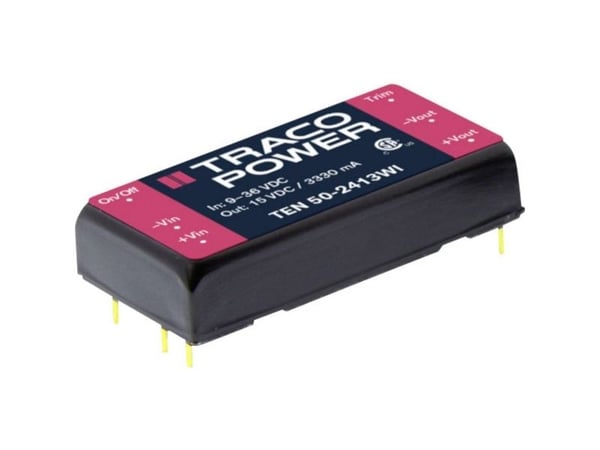 Traco Power TEN 5-2410WI, 20,3 mm, 10,2 mm, 31,8 mm, 17 g, 4 W, 9-36 V