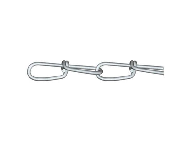 dörner + helmer 156148 Knutkedja Silver Stål Galvaniserad 30 m