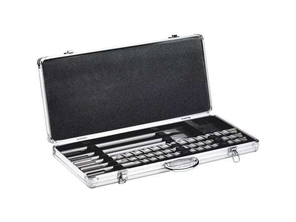 Metabo - Drillbit- og meiselsett - hammerbit - flat, spiss - 7 deler - 25 mm, 20 mm, 16 mm, 22 mm - SDS-max - lengde: 400 mm, 540 mm - bredde: 25 mm
