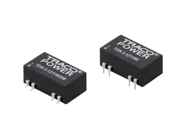 Traco Power TDR 2-1212WISM, 17,2 mm, 8,7 mm, 18,9 mm, 4,5 g, 2 W, 4.5-18 V