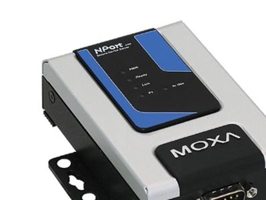 Moxa NPort 6150 - Terminal server - 100Mb LAN, RS-232, RS-422, RS-485 - DC-strøm