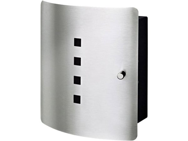 Burg Wächter Nyckelskåp Quad 6204/10 Ni 33520 Antal krokar 10 Rostfritt stål, svart