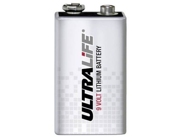 Ultralife U9VL-J-P 6LR61 9 V-blokkiakku Lithium 1200 mAh 9 V 1 kpl 1 kpl