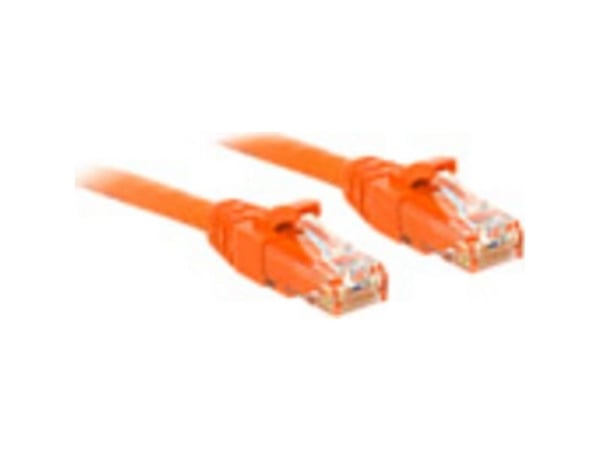 Lindy 48105, 0,3 m, Cat6, U/UTP (UTP), RJ-45, RJ-45, Oransje