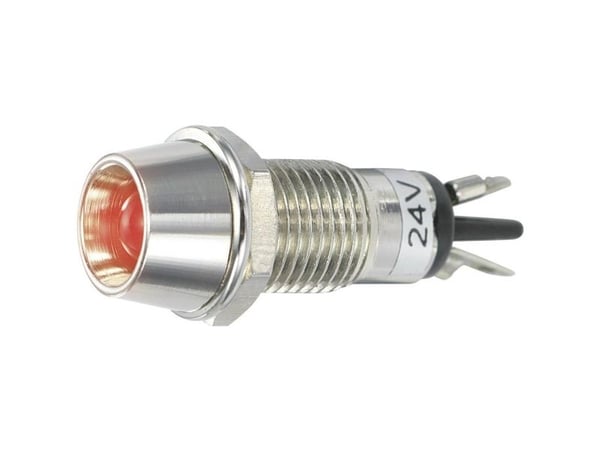 TRU COMPONENTS TC-R9-115L 24 V PUNAINEN LED-merkkivalo Rød 24 V/DC 24 V/DC