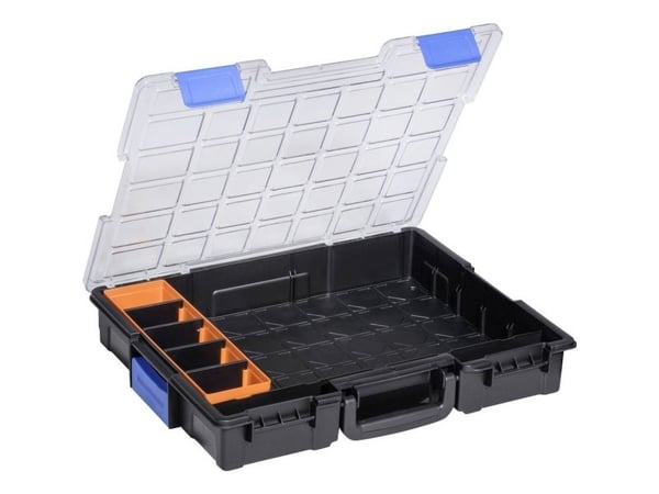 Allit EuroPlus Pro K44/7 Sortimentskoffert (B x H x D) 440 x 76 x 355 mm Antall rom: 7 1 stk (454200)