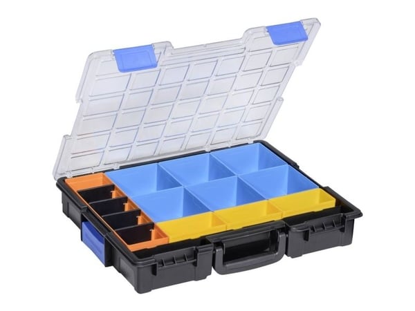 Allit EuroPlus Pro K44/15 sortimentskoffert (B x H x D) 440 x 76 x 355 mm antall rom: 15 1 stk (454220)