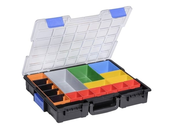 Allit EuroPlus Pro K44/18 sortimentskoffert (B x H x T) 440 x 76 x 355 mm, antall rom: 18, 1 stk (454230)