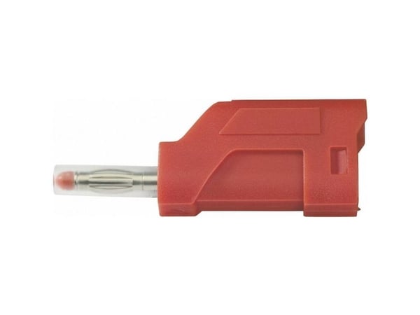 TRU COMPONENTS TC-R8-104 R lamellstift rett stift-diameter: 4 mm rød 1 stk
