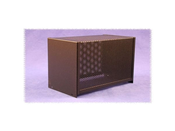 Hammond Electronics 1451-16BK3 lokk til kapsling 254 x 152 x 132 stål sort 1 stk