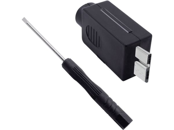 USB-liitin Liitin, suora Quadrios 2001C212 Quadrios Sisältö: 1 kpl
