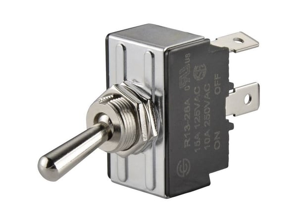 TRU COMPONENTS 1587826 TC-R13-28C-01 Keinukytkin 250 V/AC 10 A 1 x On/On Klikkaava 1 kpl