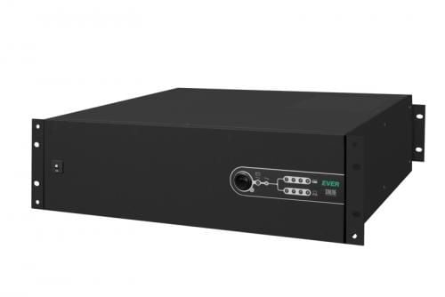 EVER SINLINE 2000 USB HID - UPS (kan monteres i rack) - AC 230 V - 1300 watt - 2000 VA - 5 Ah - USB - utgangskontakter: 6 - 3U - 19"