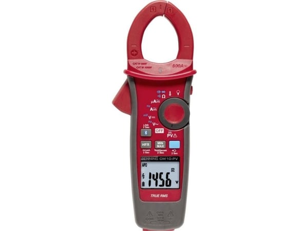 Benning CM 10-PV strøm­tang digital datalogger CAT IV 600 V (visning): 6000 (044683)