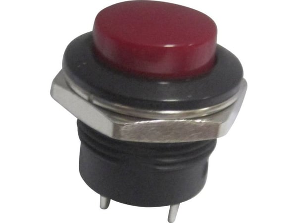 TRU COMPONENTS 1587736 TC-R13-507A-05RT Painonappi 250 V/AC 3 A 1 x Pois päältä/(Päälle) painonappi 1 kpl 1 kpl