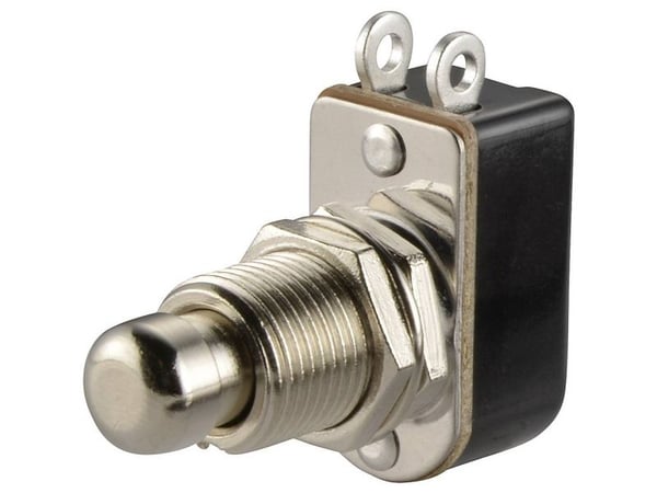 TRU COMPONENTS 1587726 TC-R13-85A-05 Trykknap 250 V/AC 3 A 1 x Off/(On) Tastende 1 stk