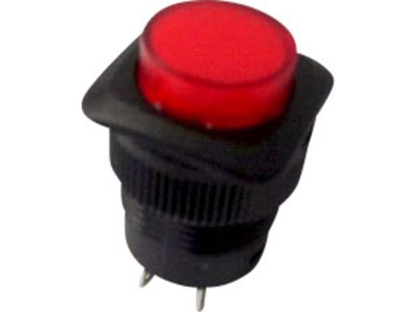 TRU COMPONENTS TC-R13-508BL-05RT Pressostaatti 250 V/AC 1,5 A 1 x Off/On Klikkende Rød 1 stk