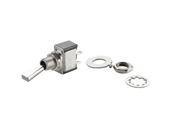 TRU COMPONENTS 1587776 TC-TA101F1 Vaihtokytkin 250 V/AC 3 A 1 x Off/On Klikkaava 1 kpl