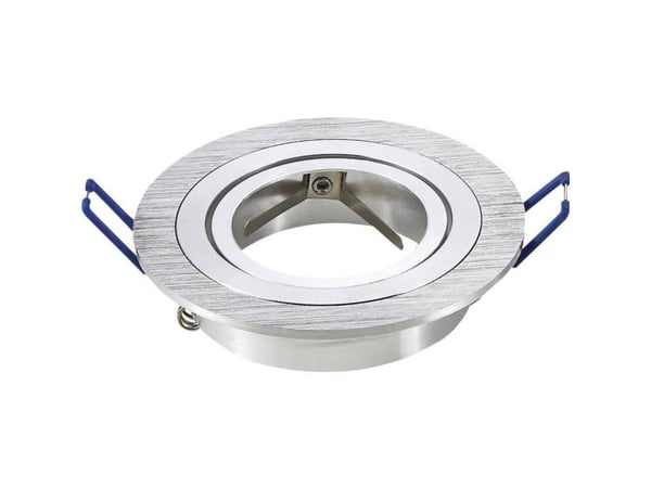 V-TAC 3600, Monteringssæt, Nikkel, Aluminium, GU10, 91 mm, 25 mm
