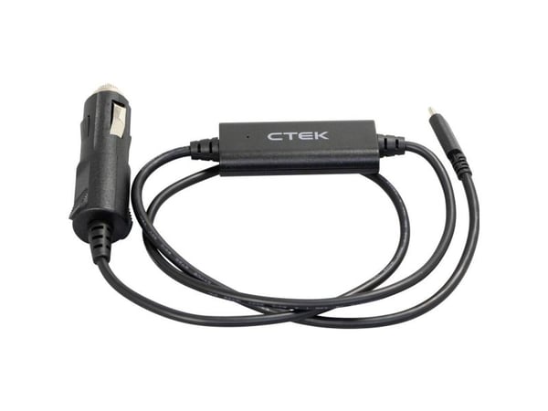 CTEK USB-C ladekabel 12V Cigartænderstik