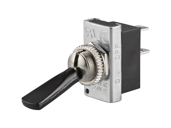 TRU COMPONENTS 1587668 TC-R13-25A1-05 Vaihtokytkin 250 V/AC 6 A 1 x Off/On Klikkaava 1 kpl