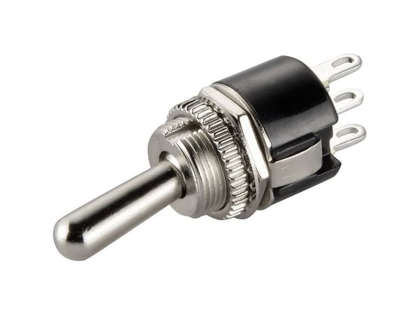 TRU COMPONENTS 1587683 TC-R13-37C-05 Vaihtokytkin 250 V/AC 3 A 1 x On/On Klikkaava 1 kpl