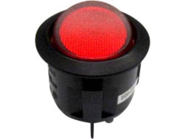 TRU COMPONENTS keinukytkin TC-R13-244B-02 B/R 220 V/AC 250 V/AC 10 A 2 x Off/On Klikkaava 1 kpl