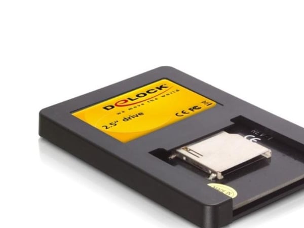 Delock 2½“ Drive SATA > Secure Digital Card - Kortleser (SD, SDHC) - Serial ATA