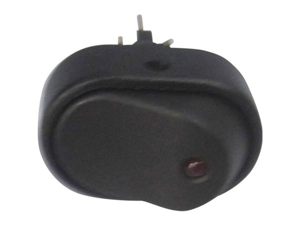 TRU COMPONENTS 1587552 Auton keinukytkin TC-R13-133L-SQ PUNAINEN 12 V/DC 30 A 1 kpl
