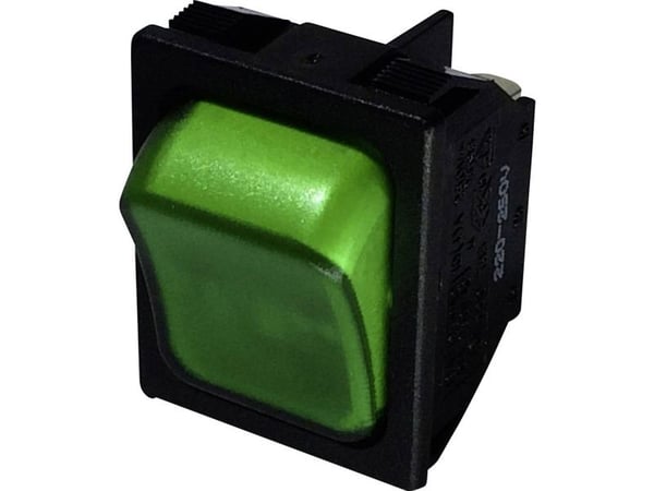 TRU COMPONENTS 1587544 Keinukytkin TC-R13-87B-02 250 V/AC 10 A 1 x Off/On Klikkaava 1 kpl
